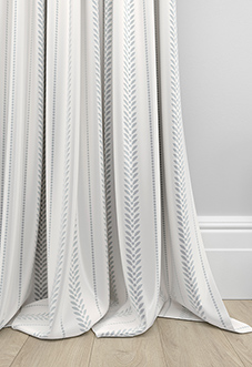 Laurel Stripe, Horizon - Made to Measure Curtains